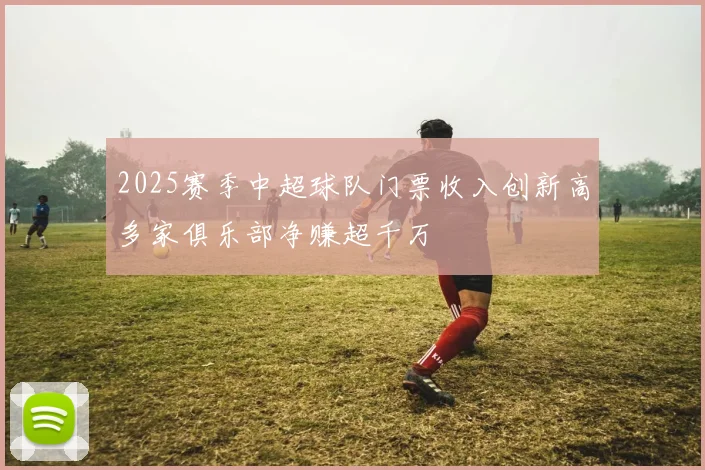 2025赛季中超球队门票收入创新高多家俱乐部净赚超千万